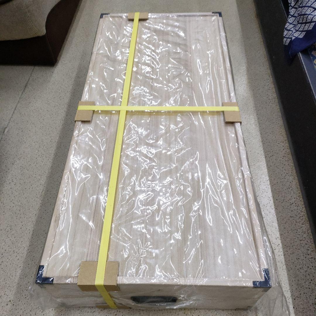 Tsuyossan専用ページ桐衣装箱新品包装済品専用箱有発送　蓋式１段寸法長さ9