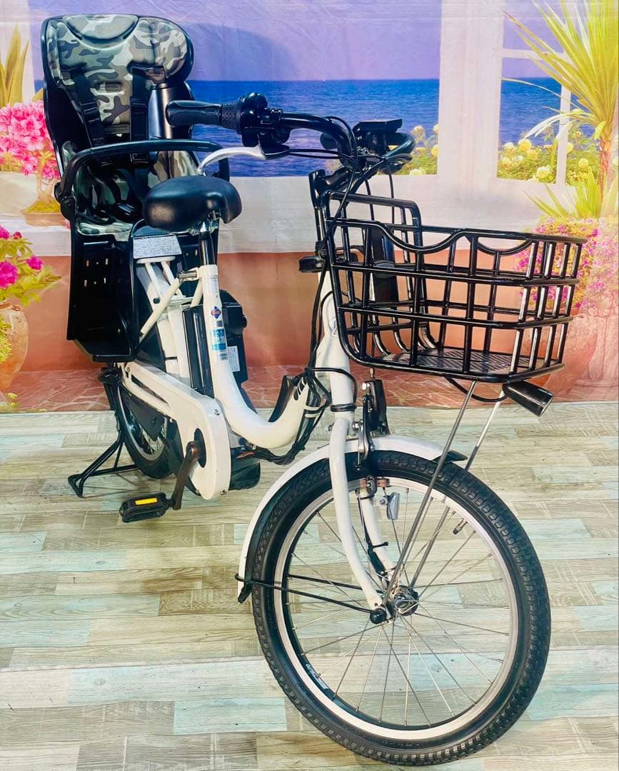超特価BIKKE ビッケ12AH⭐️ブリヂストン子供乗せ電動アシスト自Y3275