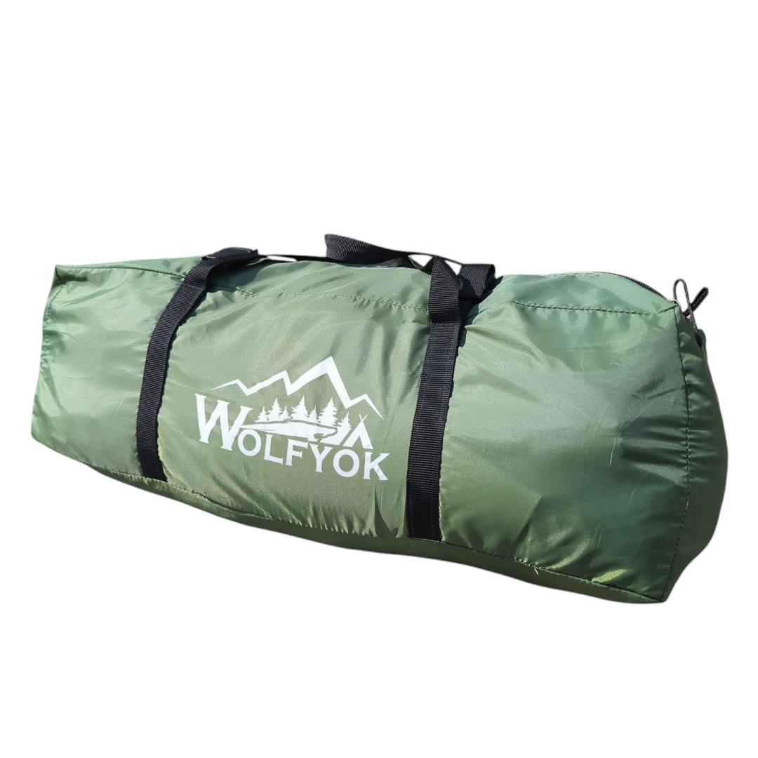 【美品】wolfyok outdoors ツーリングドーム カーキ