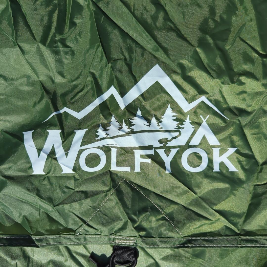 【美品】wolfyok outdoors ツーリングドーム カーキ