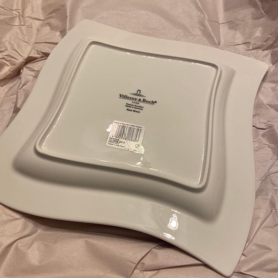 【新品】　Villeroy & Boch ニューウェーブプレート　3枚セット