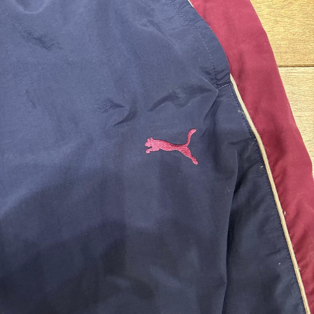 【美品】プーマ ピステ上下 セットアップ 中綿 メッシュ L