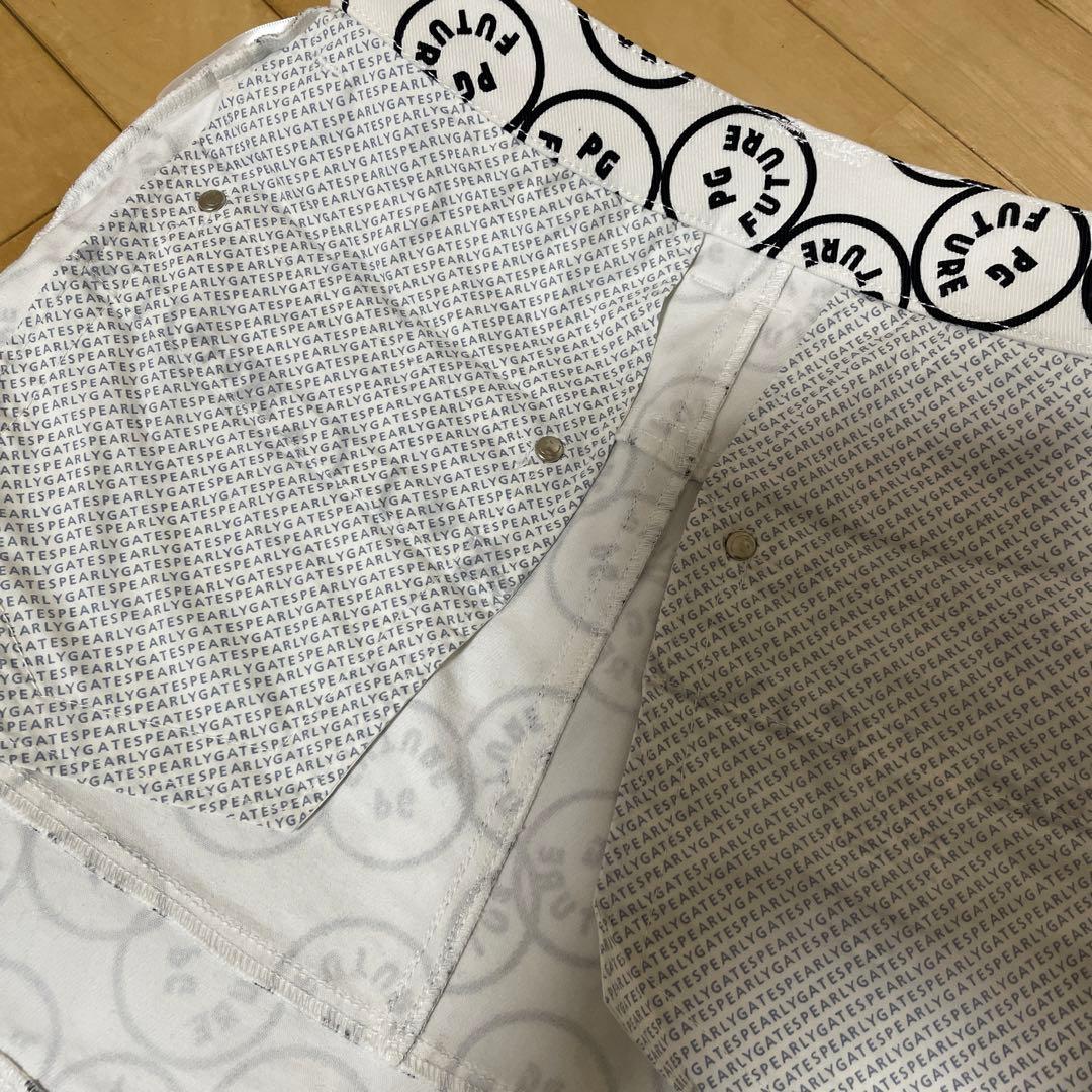 土日限定お値下げ❣️♡PEARLY GAIESニコちゃん総柄スカート0 Sサイズ♡