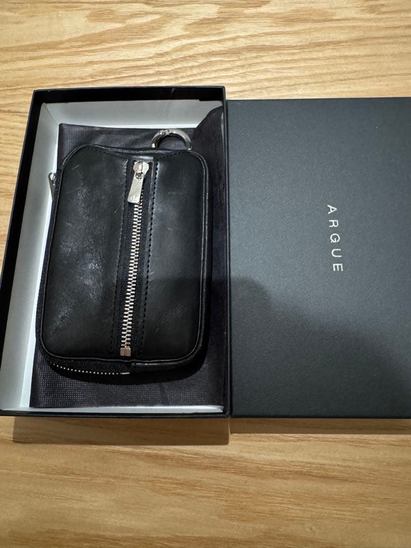 【新品】argue アーギューKEY CASE POACH WALLET