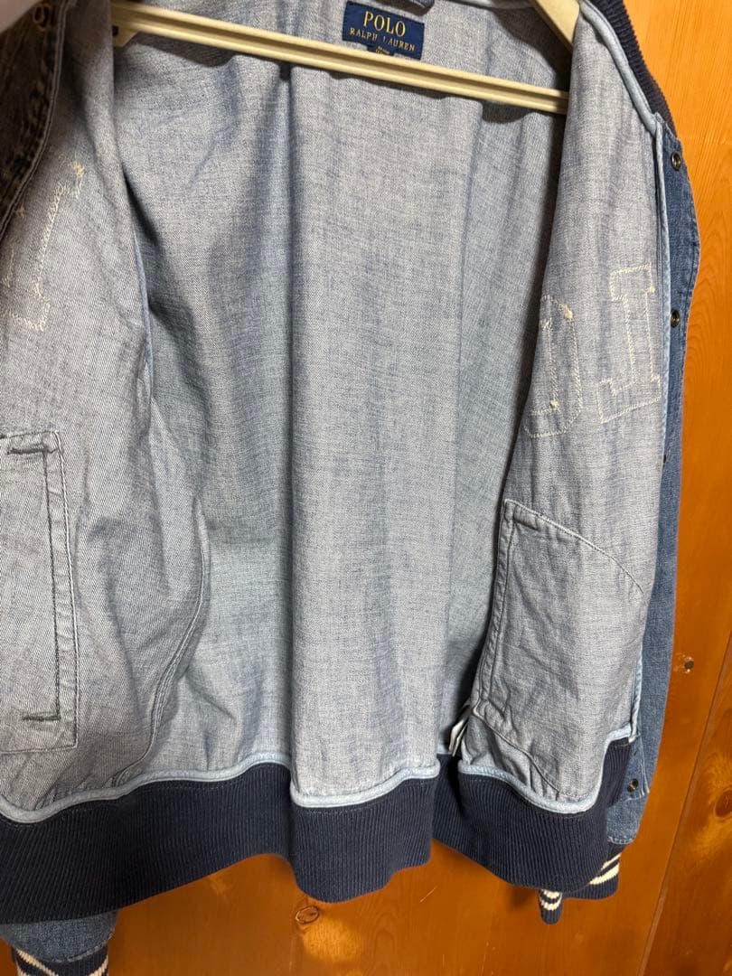 ヤ*チ様 POLO RALPHLAURENポロラルフローレンデニムジャケットスタ