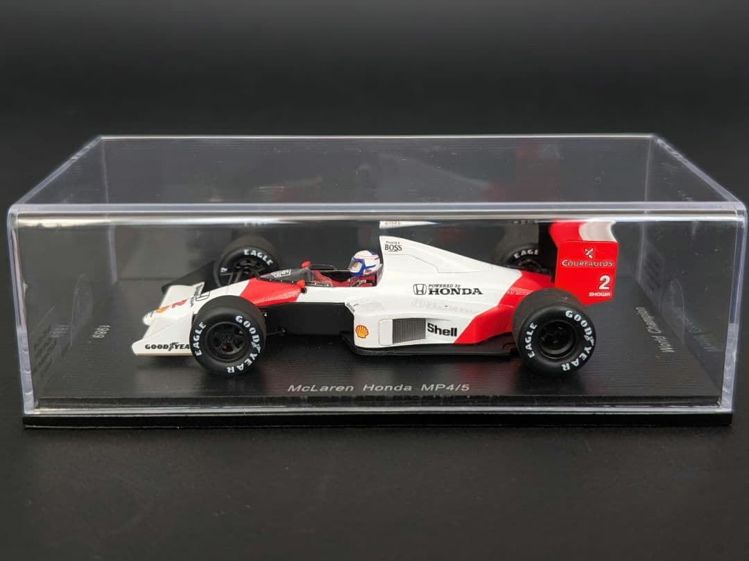 【どや！】ES特注 1/43 マクラーレンホンダMP4/5 プロスト
