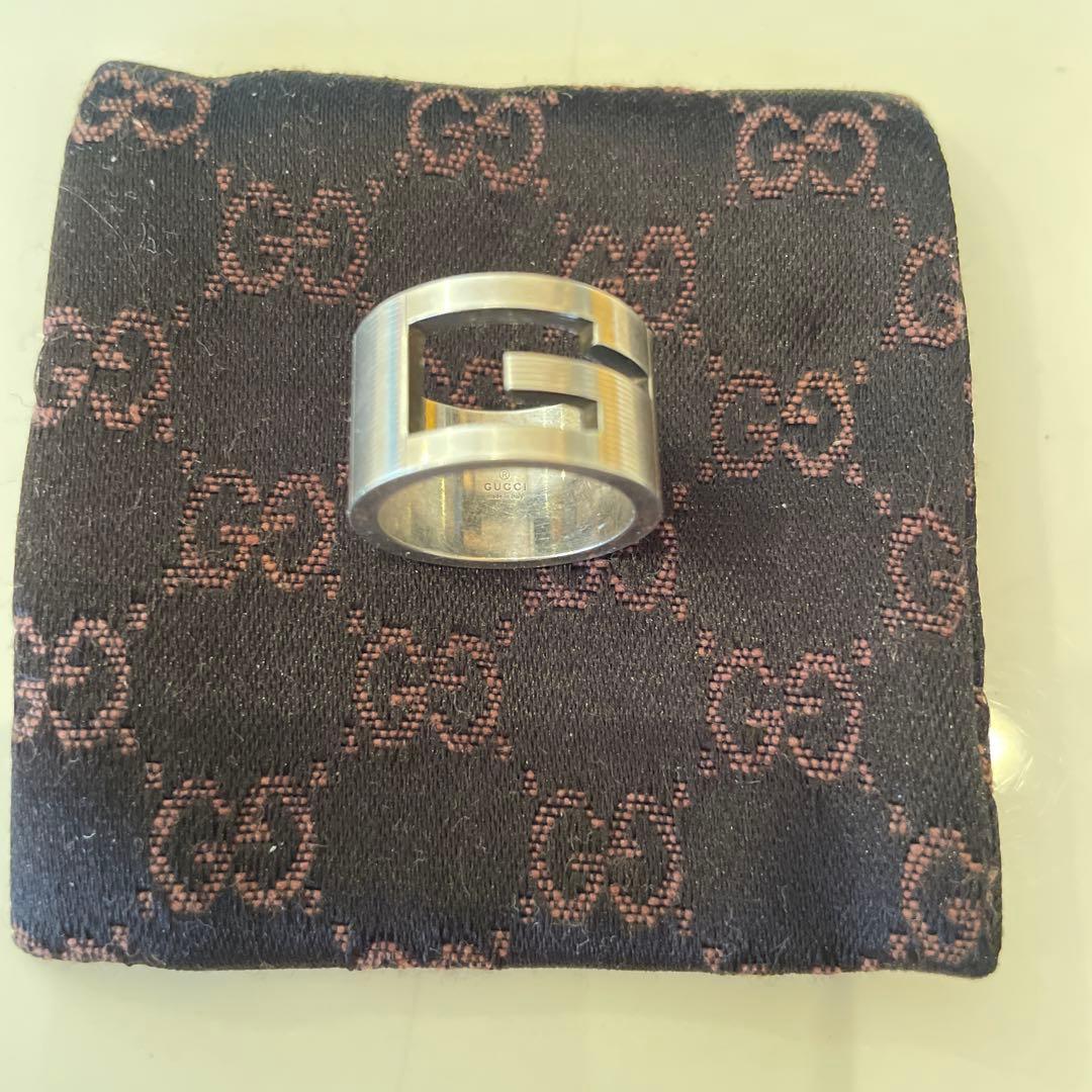 GUCCI シルバー925リング指輪 12号