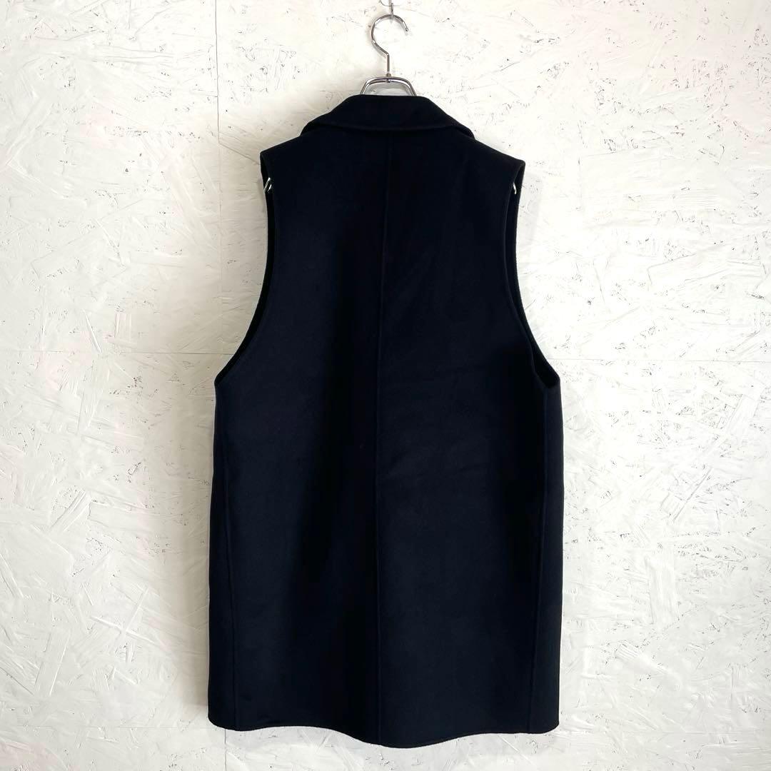 2024AW【CALMER】ウールロングベスト　ロングジレ　F