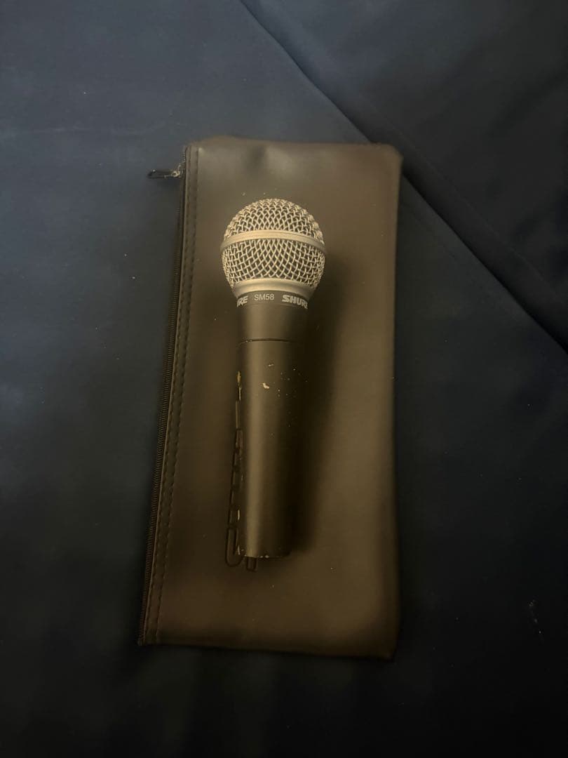 SHURE SM58 ダイナミックマイク キャリングケース付き