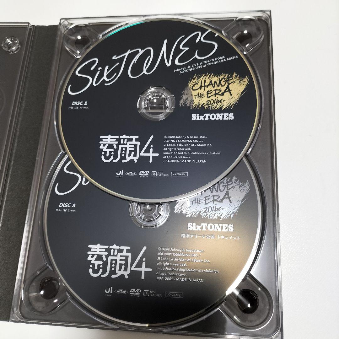 SixTONES　素顔4　DVD　国内正規品保証　中古