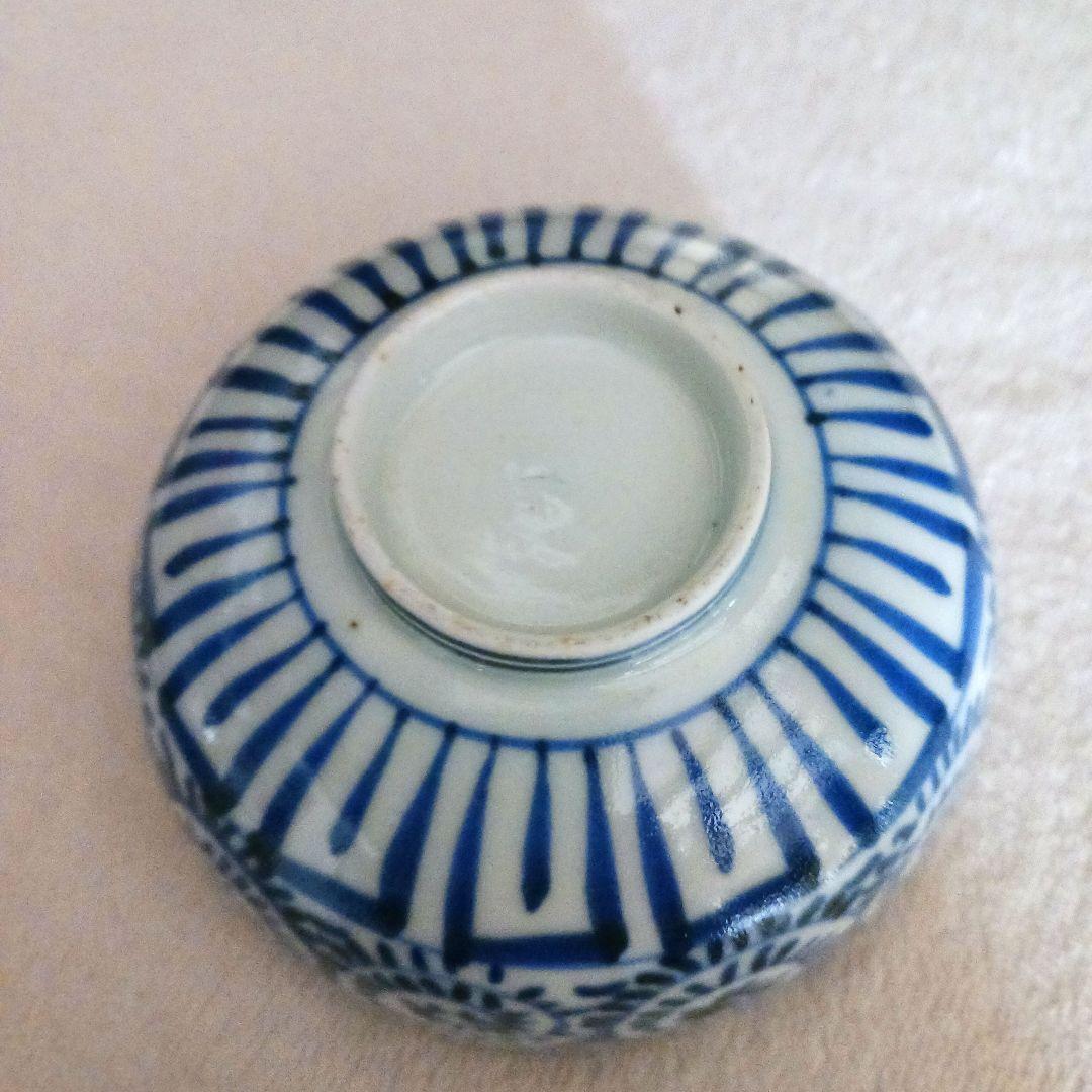 古伊万里　蛸唐草　湯のみ茶碗