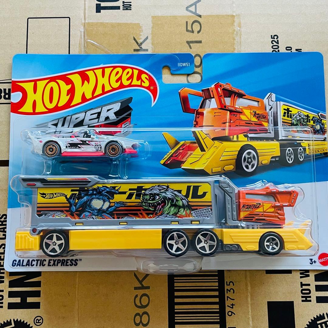 ホットウィールスーパーリグスクラバ ダブ ドライバーギャラクティックエクスプレス