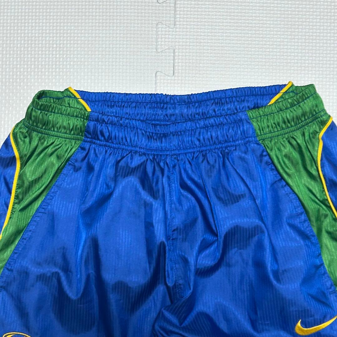 NIKE ピステ　セットアップ　L ブルー　刺繍ロゴ　サッカー　フットサル