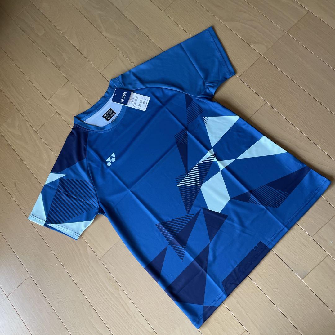 ヨネックス　YONEX テニス＆バドミントン　ゲームウェア　新品　XLネイビー