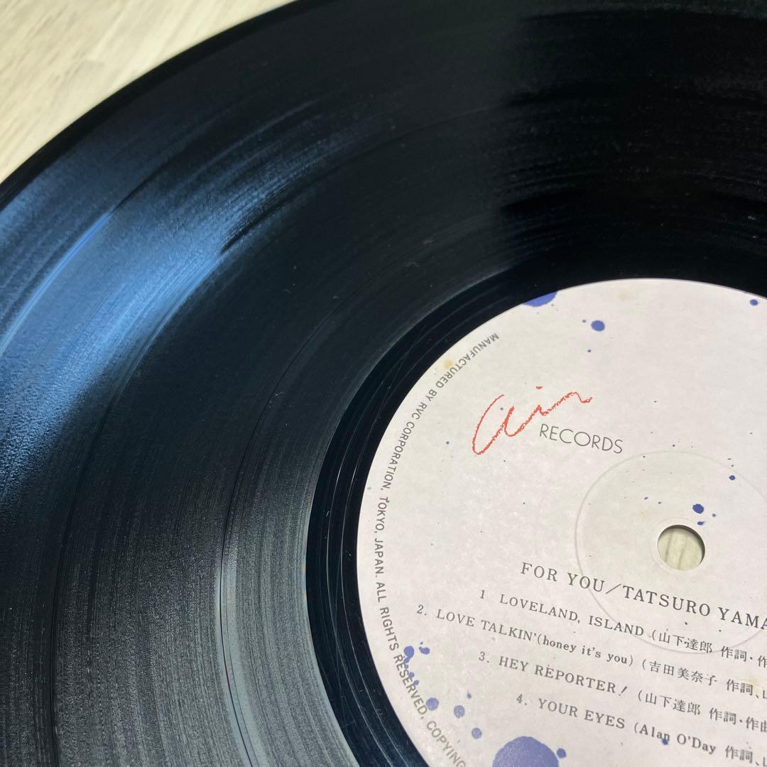 神美盤‼︎完品‼︎JPNオリ盤　山下達郎 FOR YOU