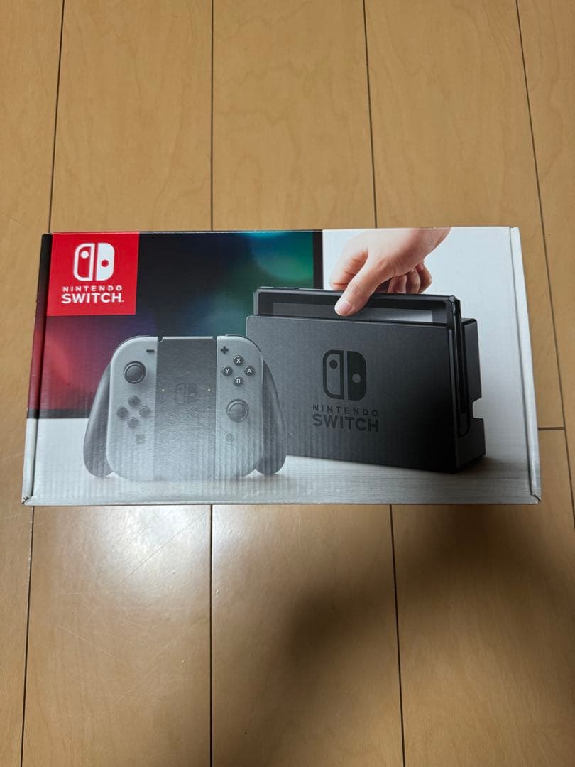 【動作確認済み】Nintendo Switch 本体 グレー(SDカードなし)