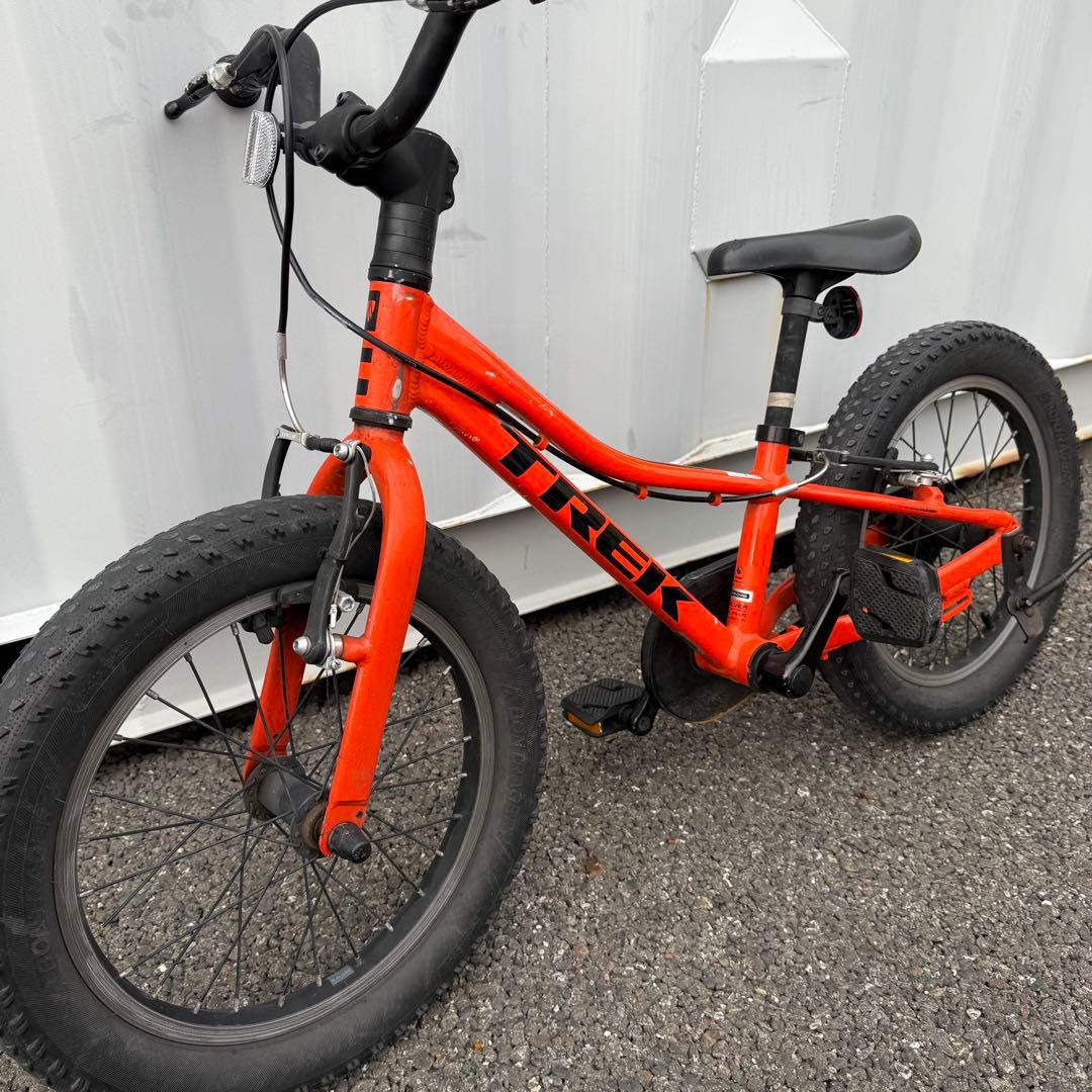 子供用自転車 16インチ Precaliber 身長99-117cm オレンジ