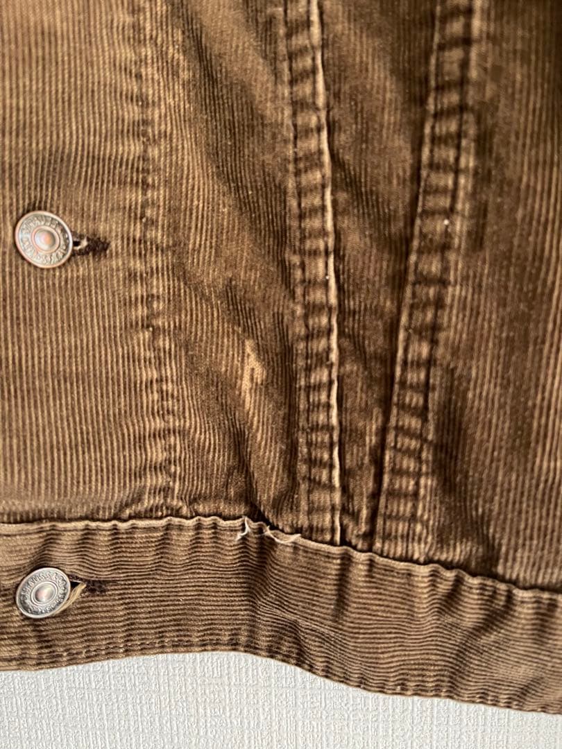 70's Levi's 70505 コーデュロイ ジャケット42サイズ コーズ