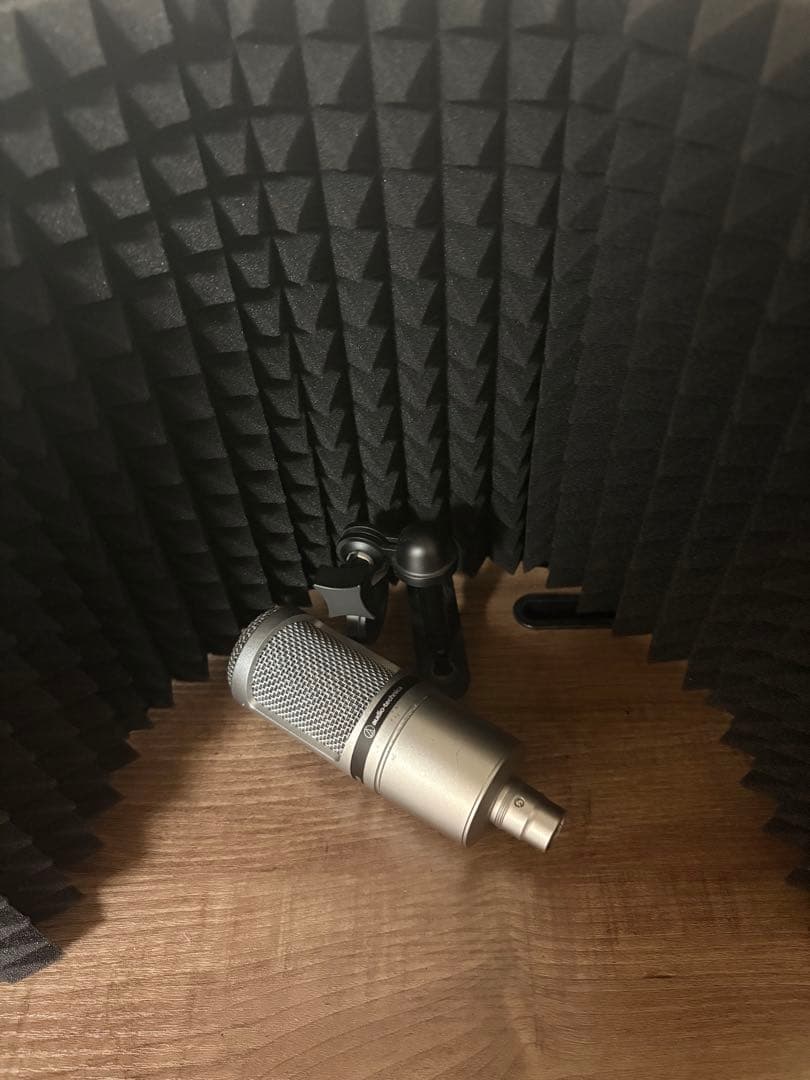 audio-technica AT2020 リフレクションフィルター付き