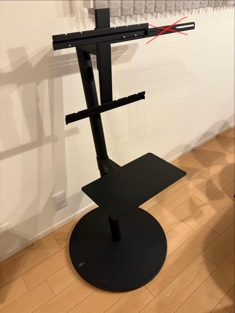 WALL：EQUALS テレビスタンド+レコーダー棚板【セット販売】