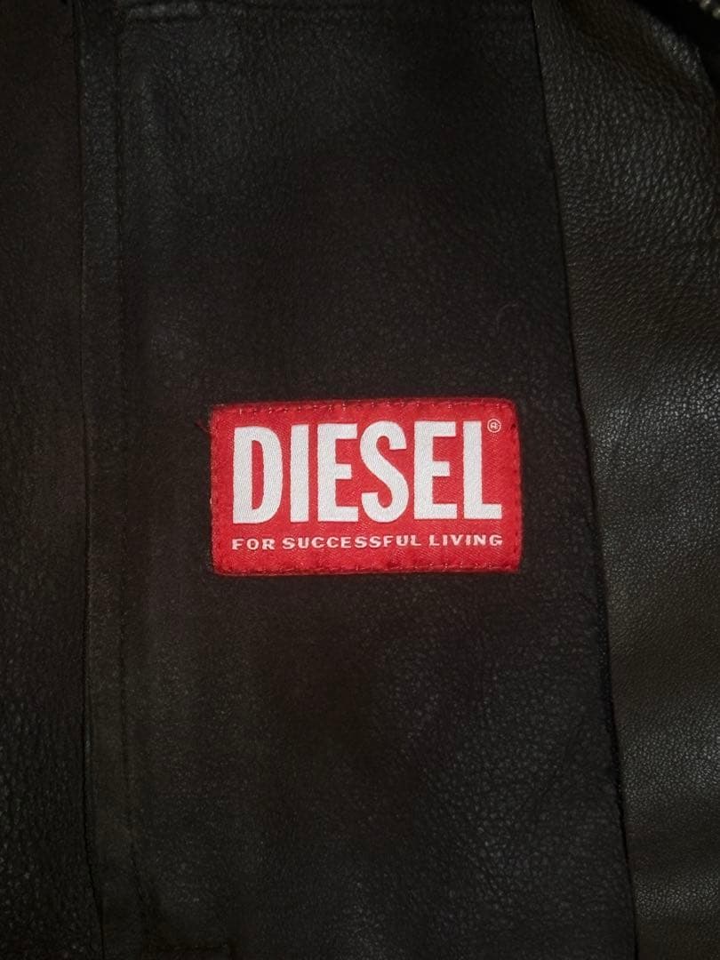 diesel レザージャケット(シープスキン) [確実正規品] タグ付き