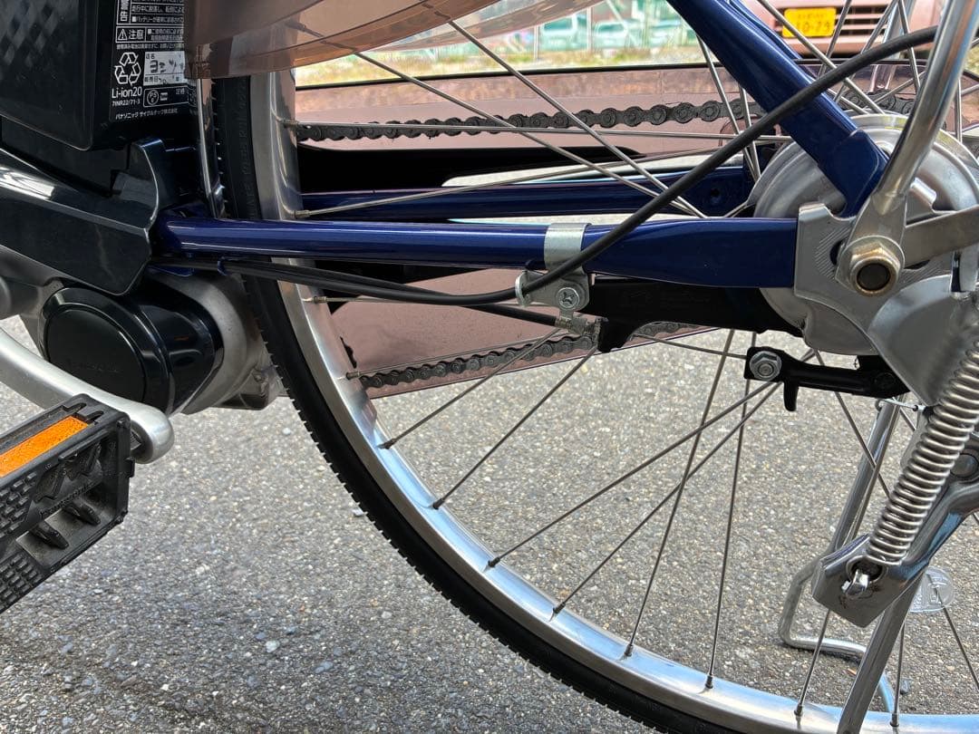 パナソニック　電動アシスト自転車 シティタイプ 前バスケット付き　26インチ