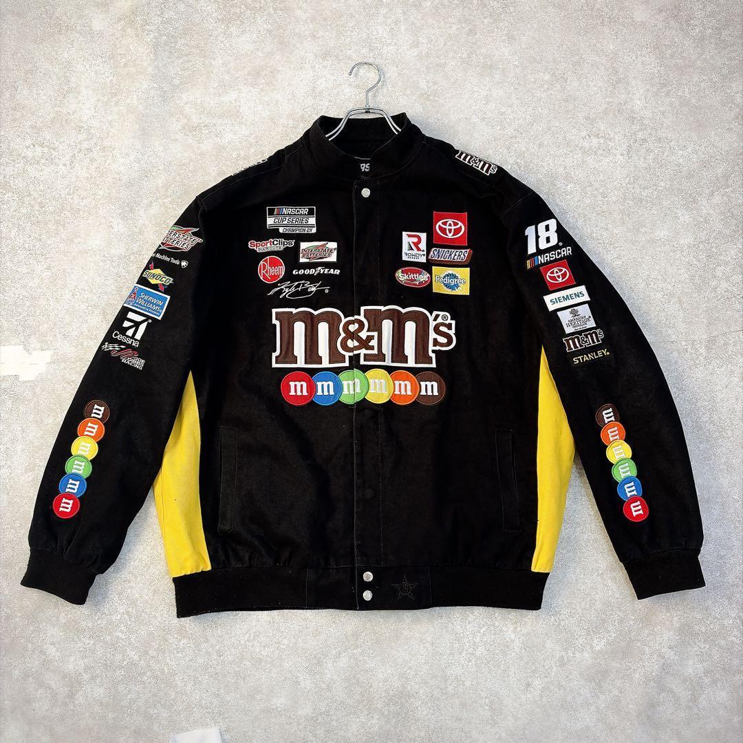 【希少2XL】JH Design NASCAR m&m's レーシングジャケット