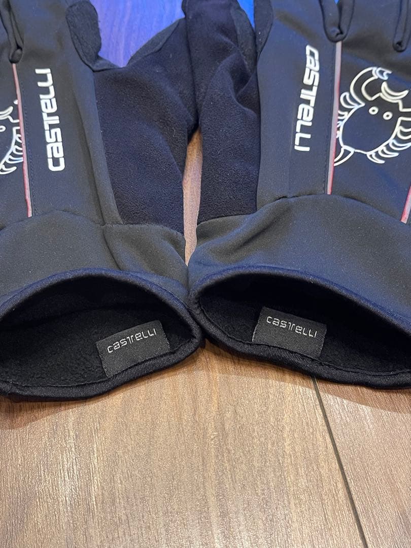 Castelli グローブ 黒　Lサイズ