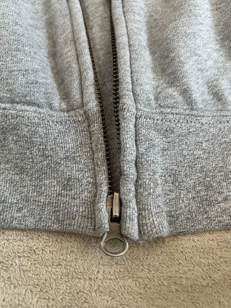 Polo Ralph Lauren グレー パーカー　くま　L ラルフローレン