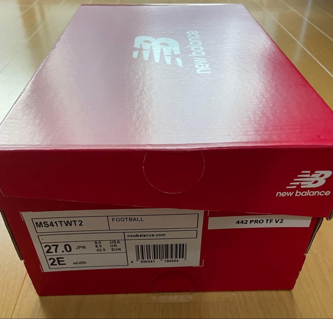 ニューバランス442 V2 PRO TF フットサル　シューズ