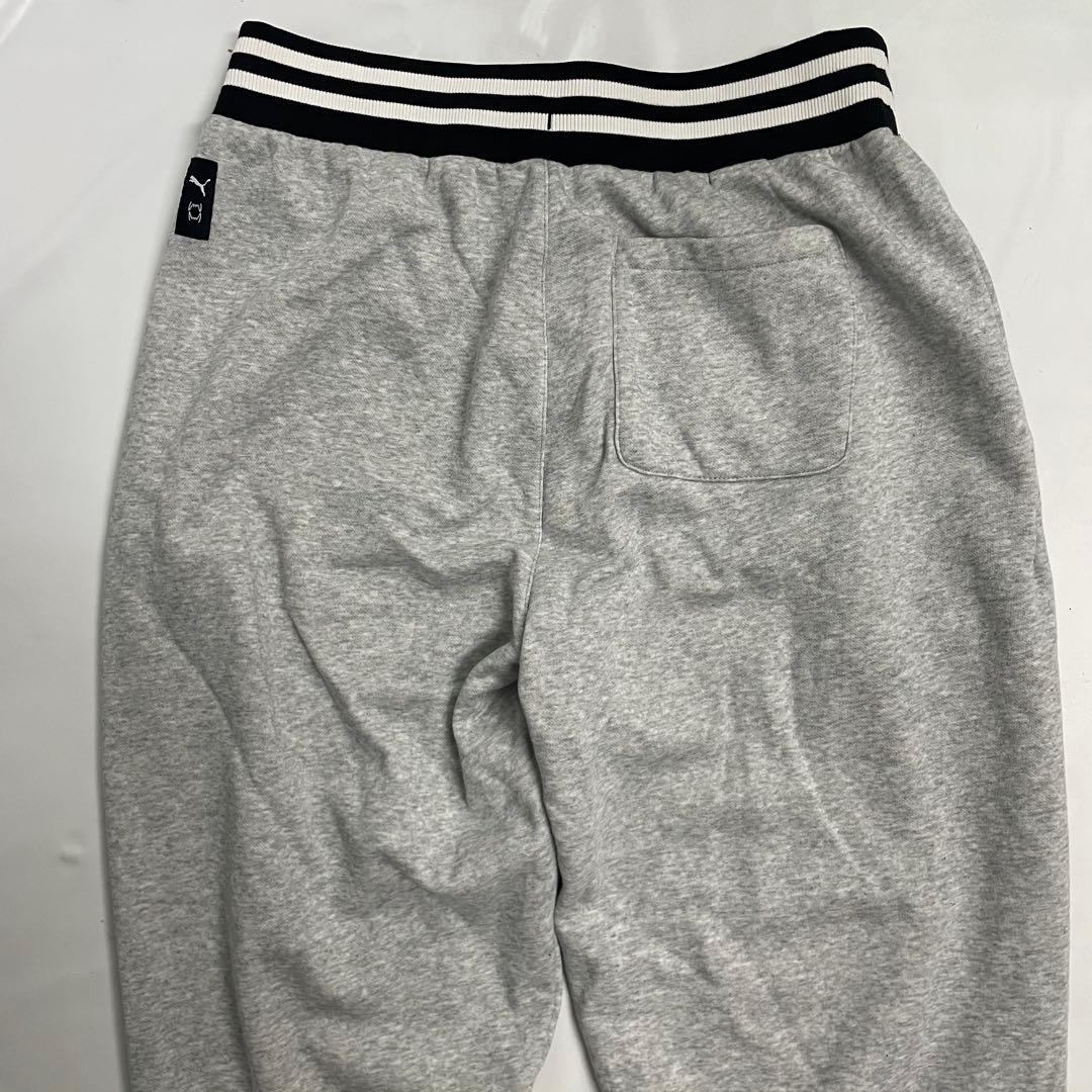 PUMA バスケットボールFRANCHISE COREパンツ L 裏起毛 グレー