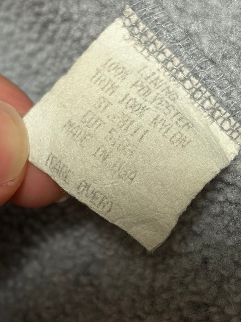 “USA製”Patagonia 80〜90年代　シェルドシンチラジャケット　青