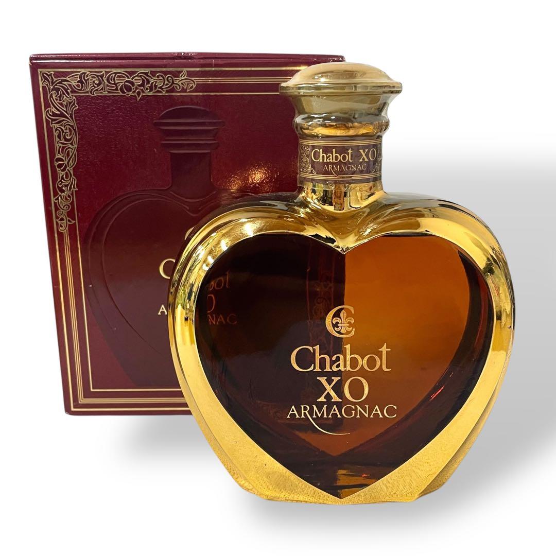 【未開栓】Chabot X.O アルマニャック ハート型ボトル/700ml