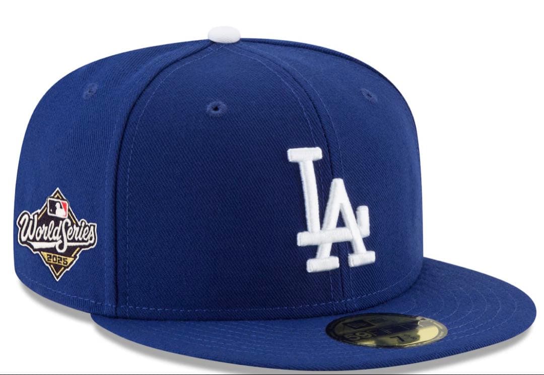 ドジャーズ　New Era 59FIFTY キャップ ブルー【新品】2025年