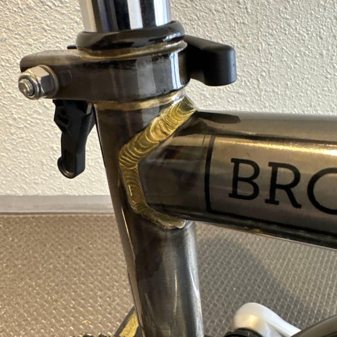 ▪︎希少▪︎ BROMPTON 折りたたみ自転車 S2L Rawカラー