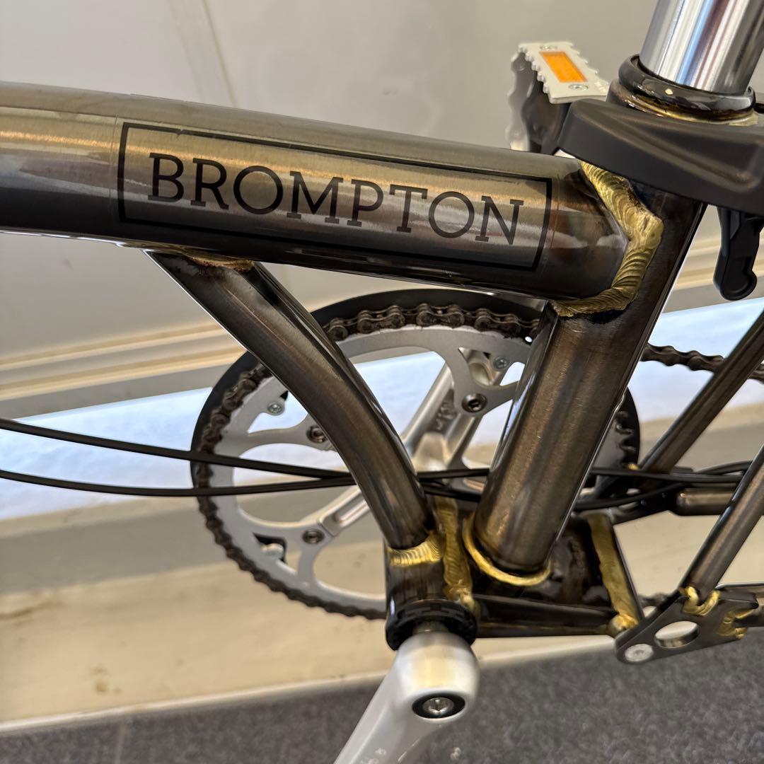 ▪︎希少▪︎ BROMPTON 折りたたみ自転車 S2L Rawカラー