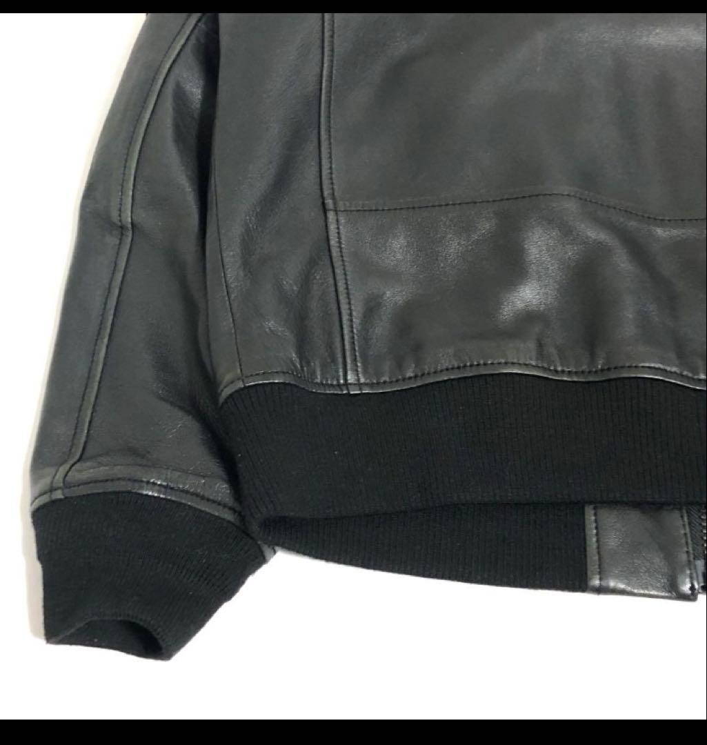 極美品✨AVIREX アヴィレックス トップガン レザー ジャケット ブラック