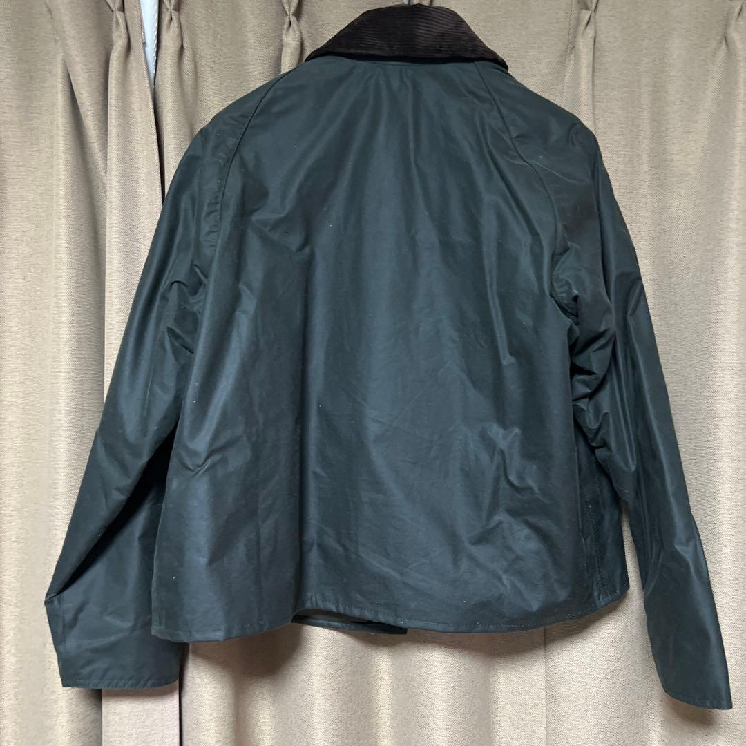 【美品】Barbour SPEYカーキカラージャケット Lサイズ