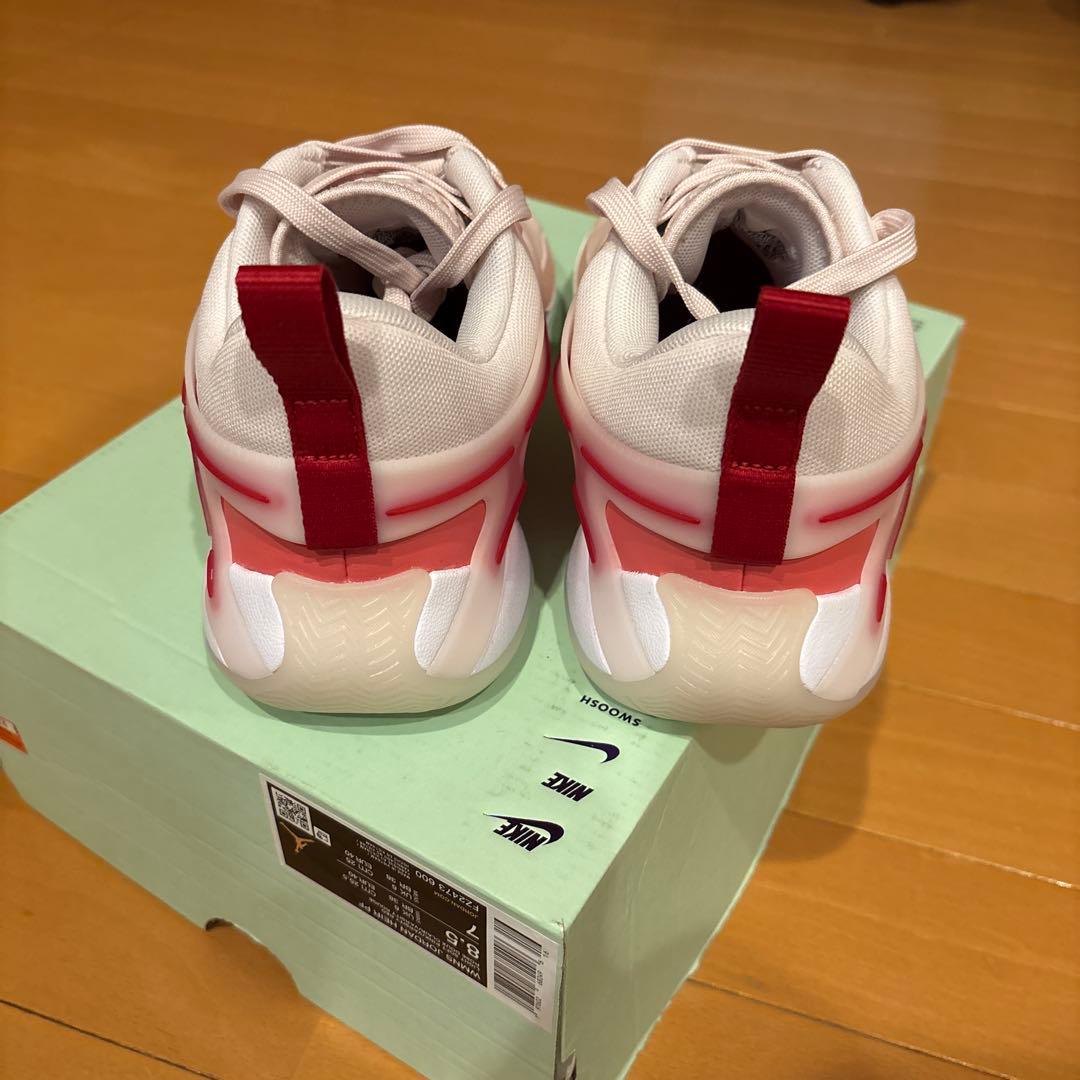 シューズ(男性用) JORDAN HEIR PF PINK/ VERSITY RED