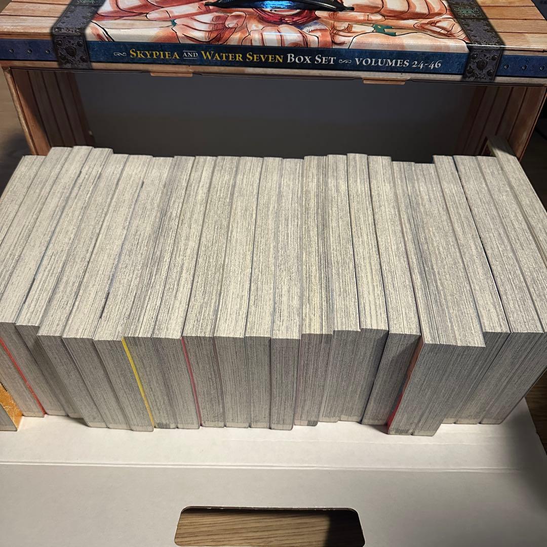 英語版ワンピース 漫画 46巻セット ポスター&冊子付 ONE PIECE