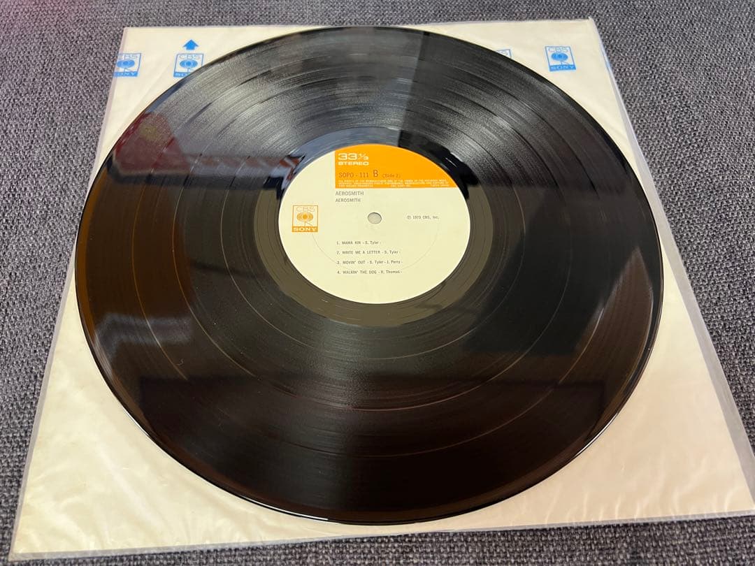エアロスミス 野獣生誕 LP洋楽SOPO-111 1973 Aerosmith