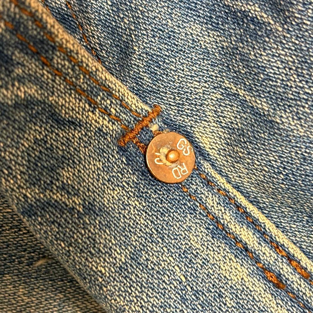 希少　G-Star RAW ダメージ加工 デニムジャケット シンチバック M