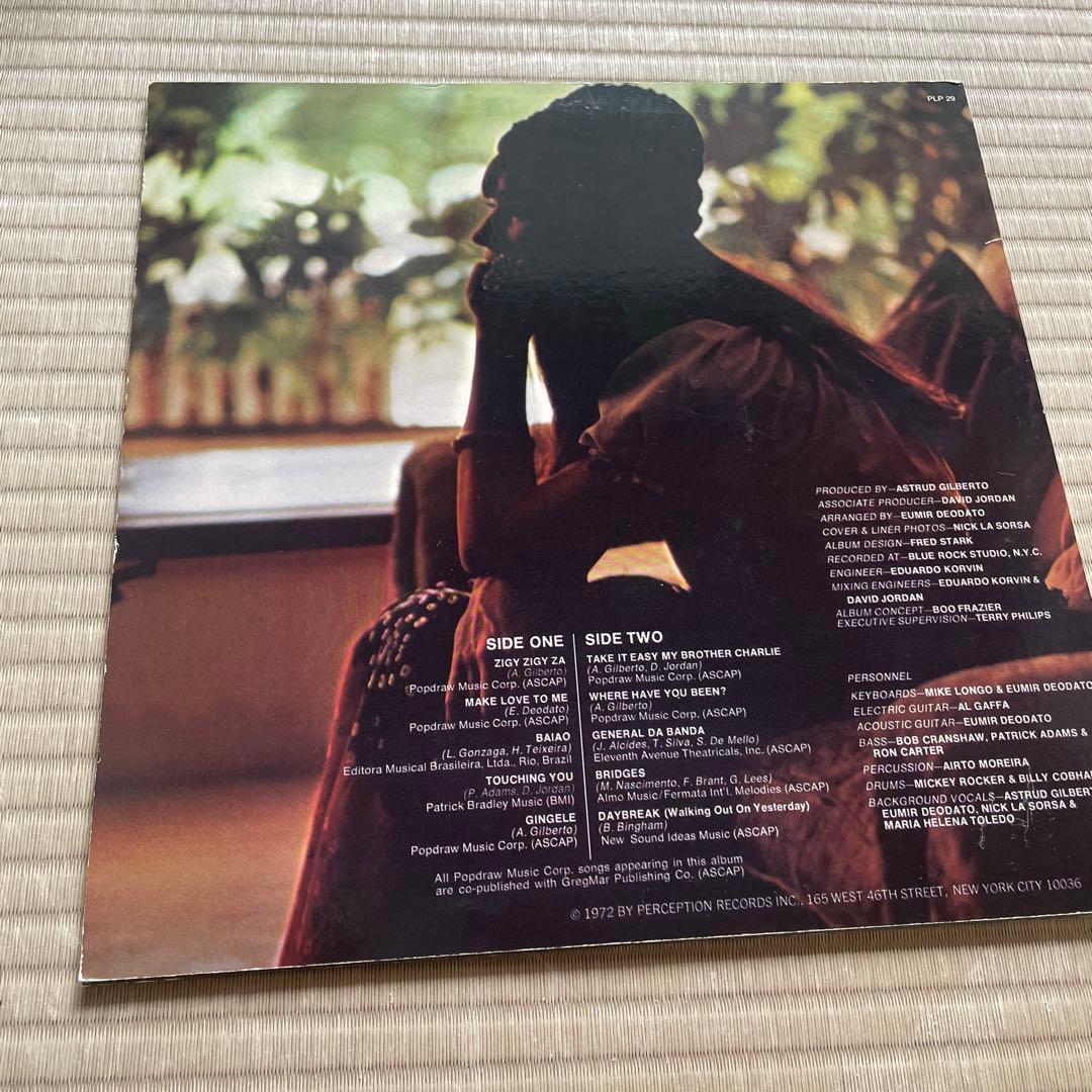 洋楽 ASTRUD GILBERTO / NOW LP
