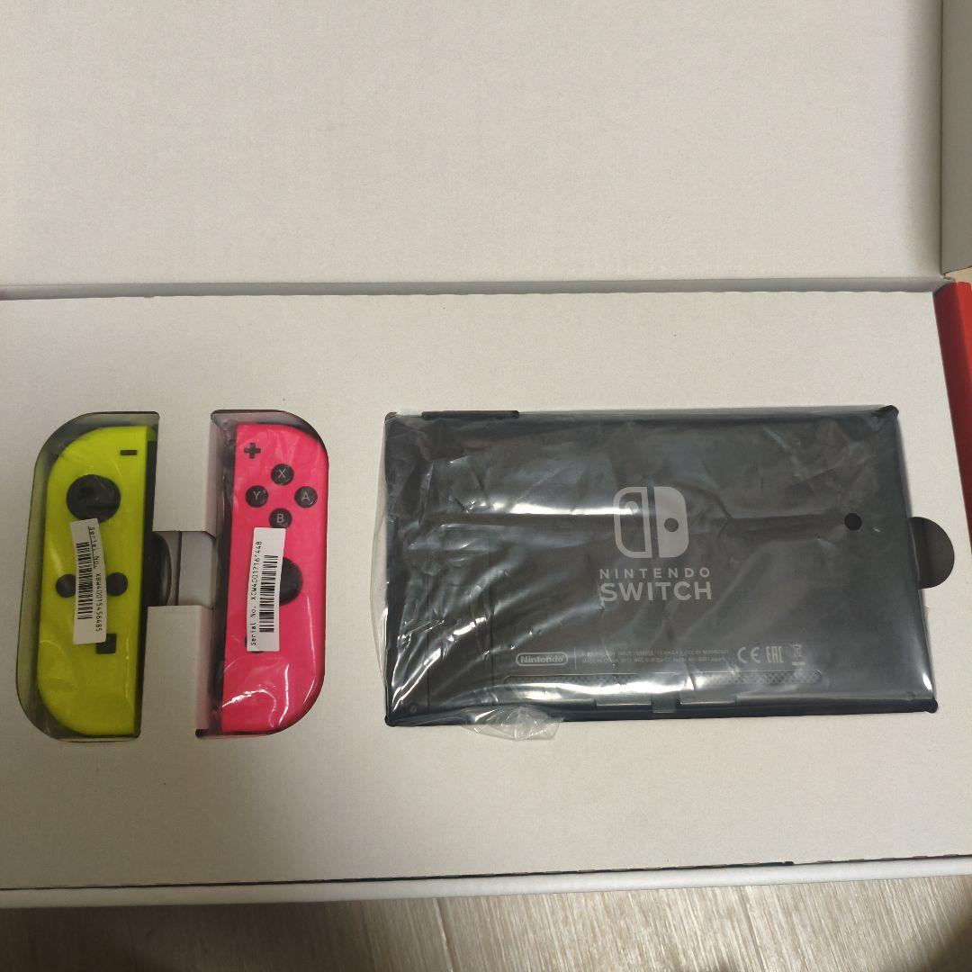 Nintendo Switch 本体 Joy-Con イエロー/ピンク