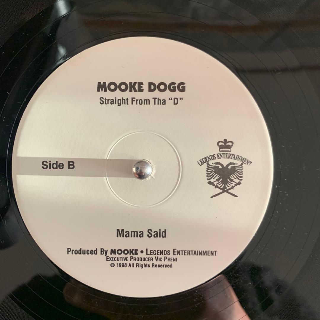 MOOKIE DOGG G-RAP レコード　G-FUNK