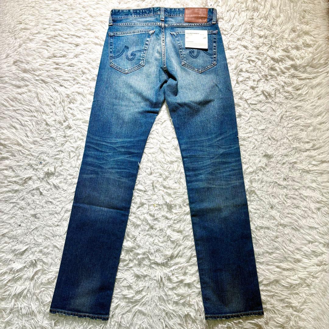 【未使用】AG THE MATCHBOX II スリムストレートデニム　27