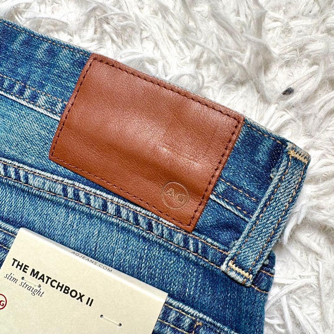 【未使用】AG THE MATCHBOX II スリムストレートデニム　27