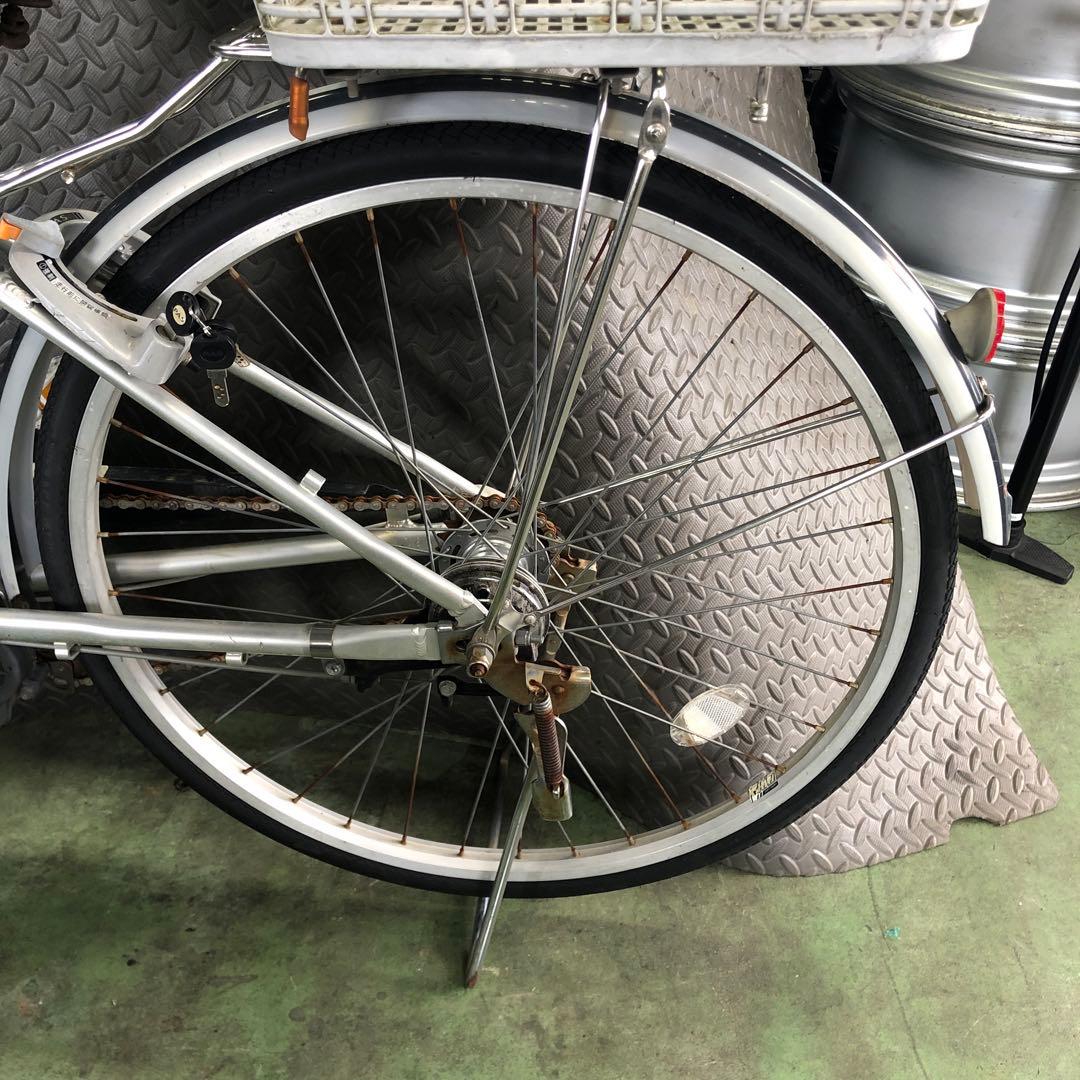 [351]送料無料 ヤマハ PAS 充電器付き 電動自転車