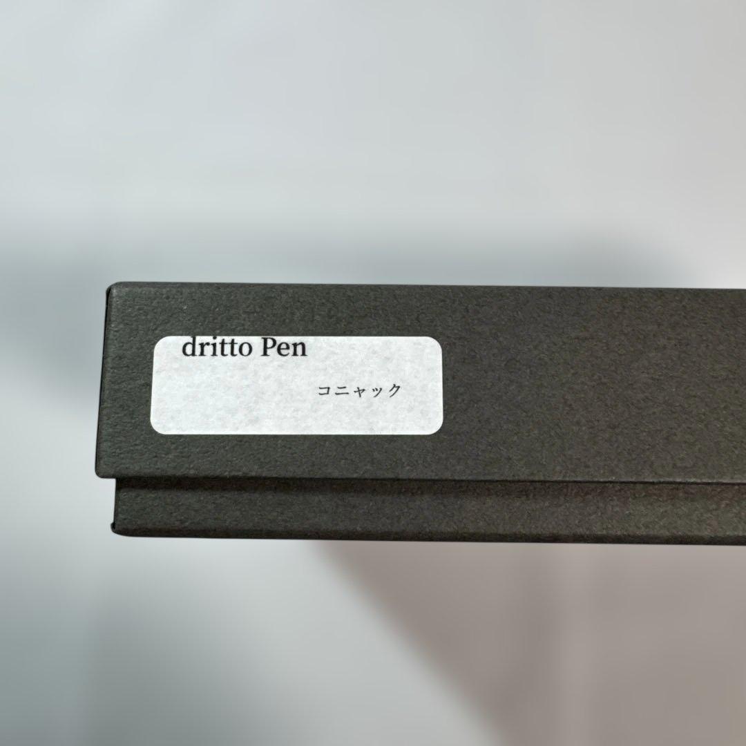 PLOWS dritto Pen roll ペントレイにもなるペンケース　茶色