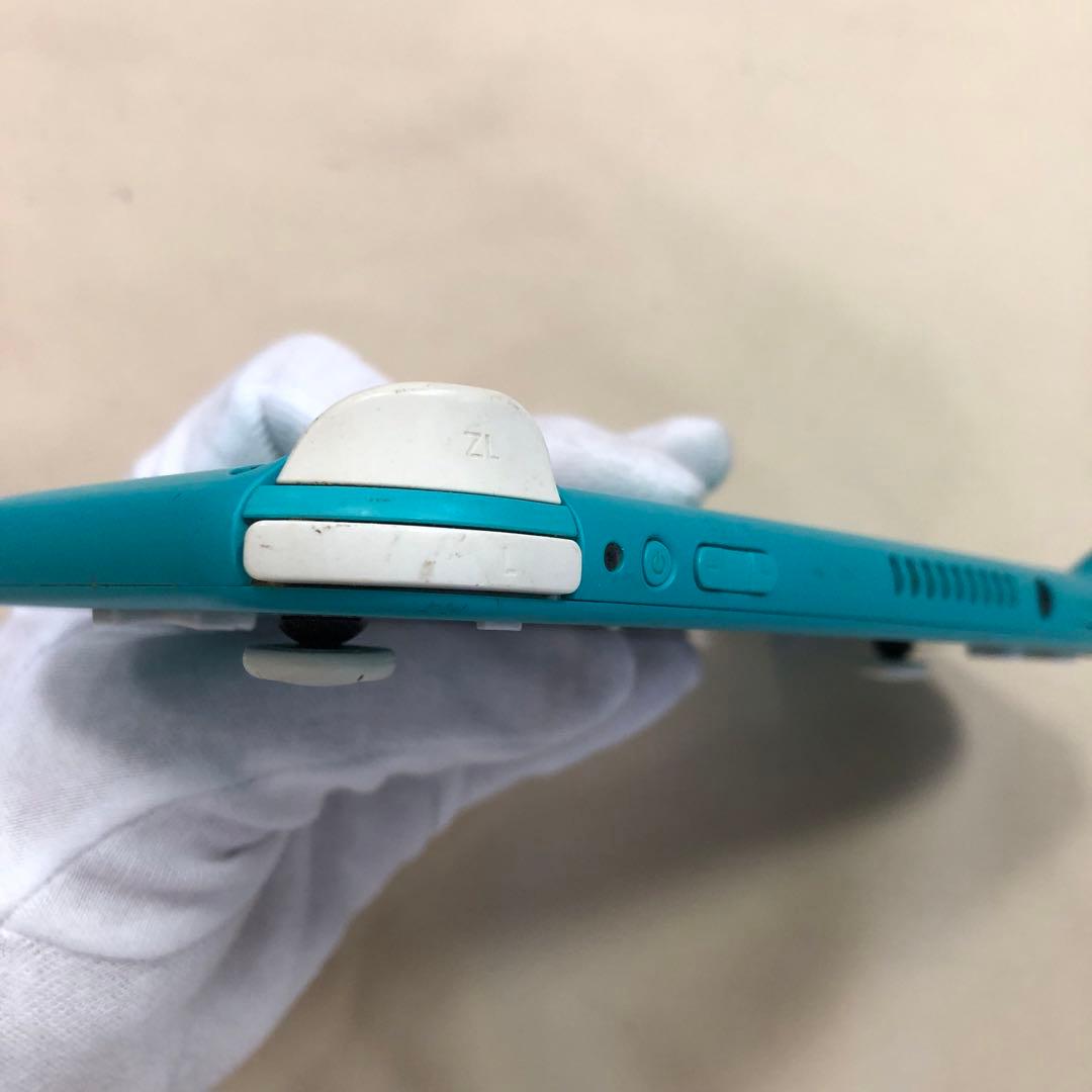よ*）様 Nintendo Switch Lite 稼動品 ターコイズ 青系 メ